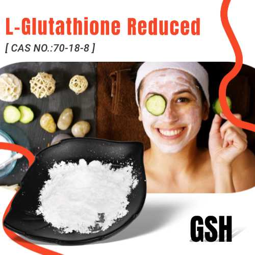 How does reduced glutathione penetrate the skin?