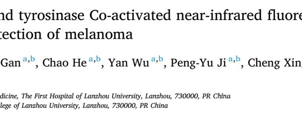 Innovative mechanism of synergistic activation of glutathione and tyrosinase in melanoma diagnosis